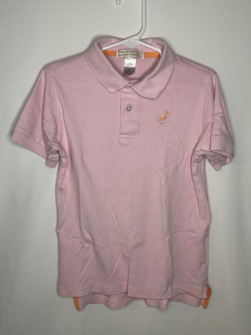 The Beaufort Bonnet Company Light Pink Polo Shirt